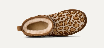 Ugg Classic Ultra Mini Plains Felicity Leopard Jasmine