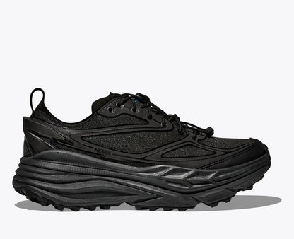 Hoka Stinson One7 + Dover Street Market Black Carbon Black