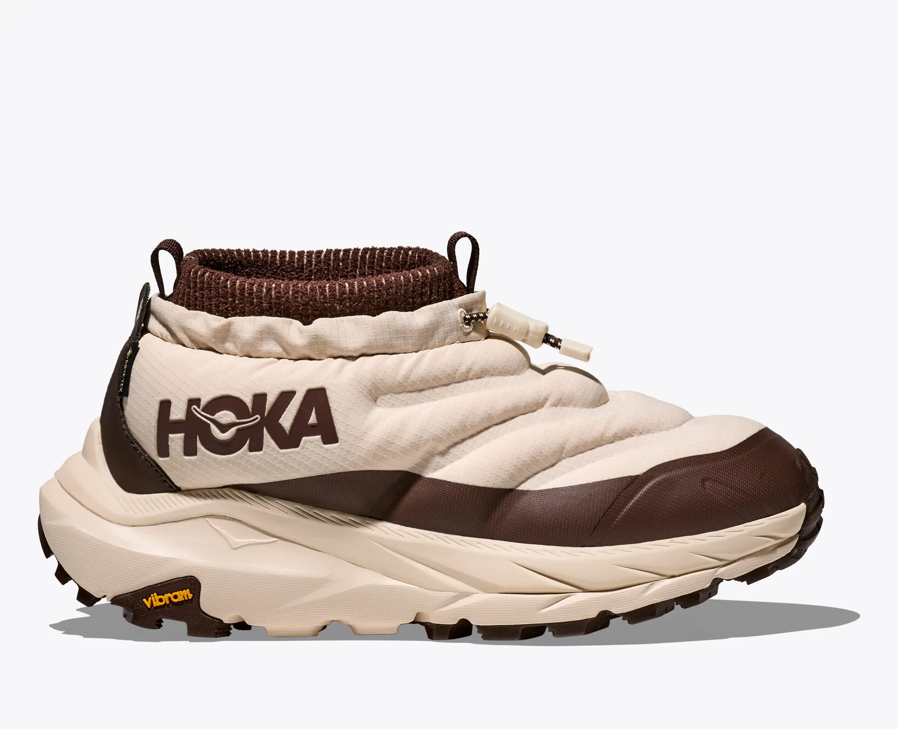 Hoka Women'S Kaha 2 Frost Moc Gtx Halfdays Oat Milk Spiked Cocoa