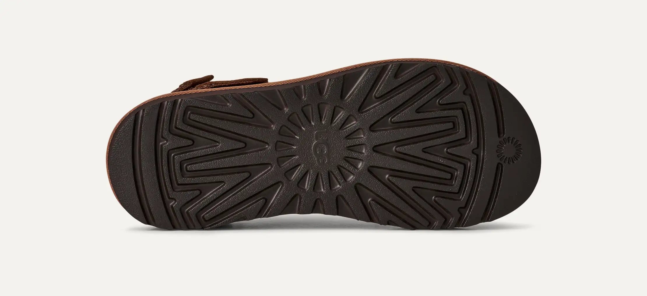 Ugg Goldencoast Clog Ii Nubuck Dark Chestnut