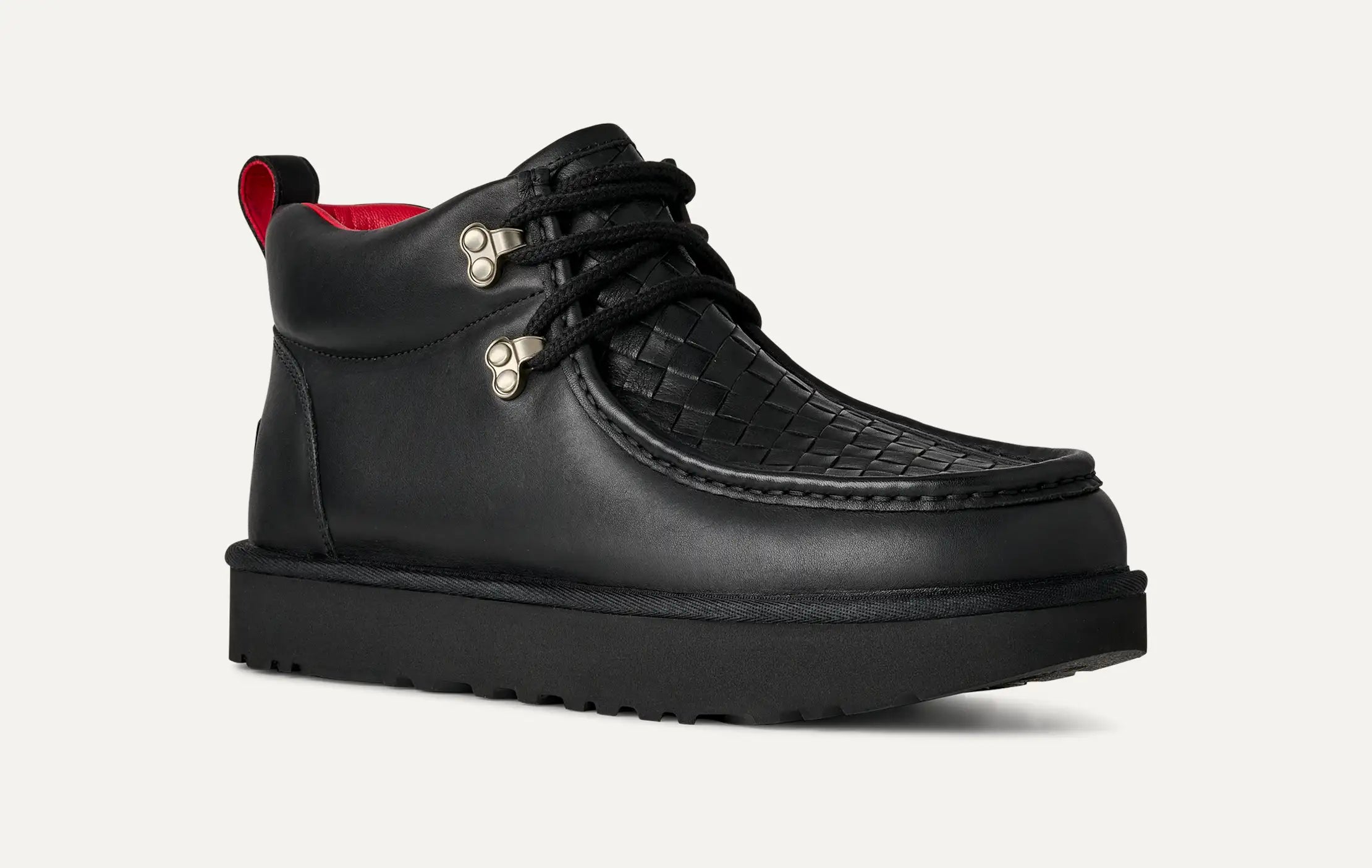 Ugg Ugg Ambush Woven Boot Black