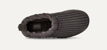 Ugg Tazz Whipstitch Knit Charcoal