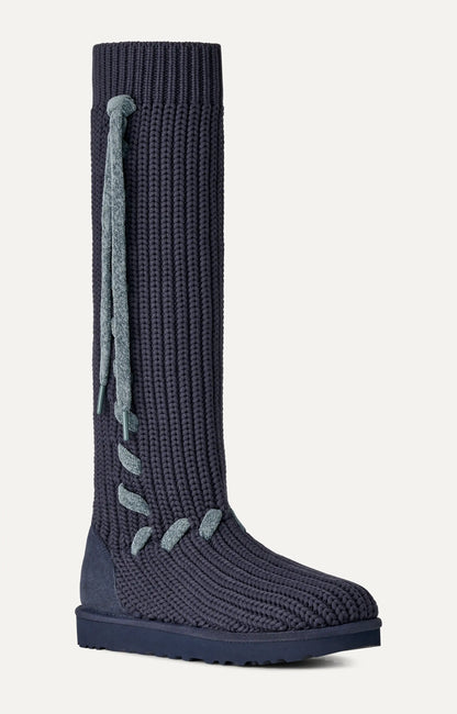 Ugg Classic Tall Whipstitch Knit Dark Indigo