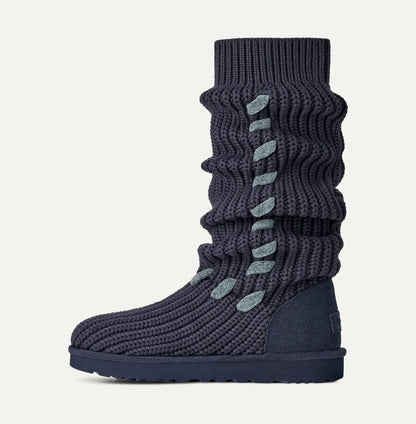 Ugg Classic Tall Whipstitch Knit Dark Indigo