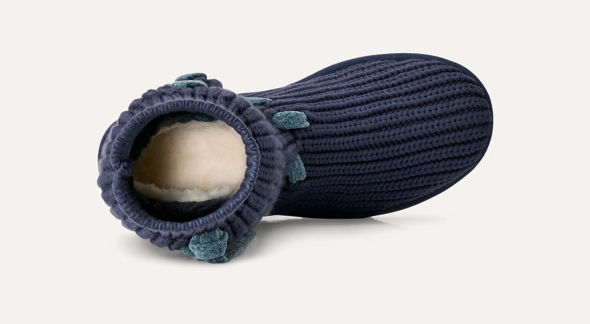 Ugg Classic Tall Whipstitch Knit Dark Indigo