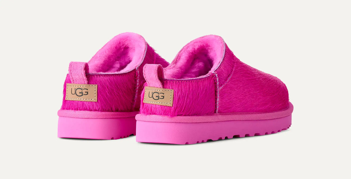 Ugg Classic Micro Calf Hair Bright Fuchsia