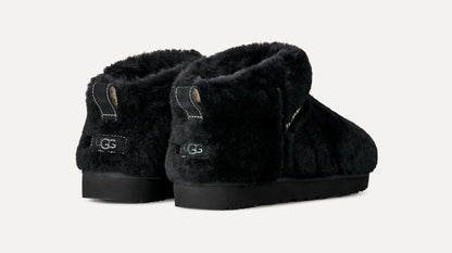 Ugg Classic Ultra Mini Fluffed Black