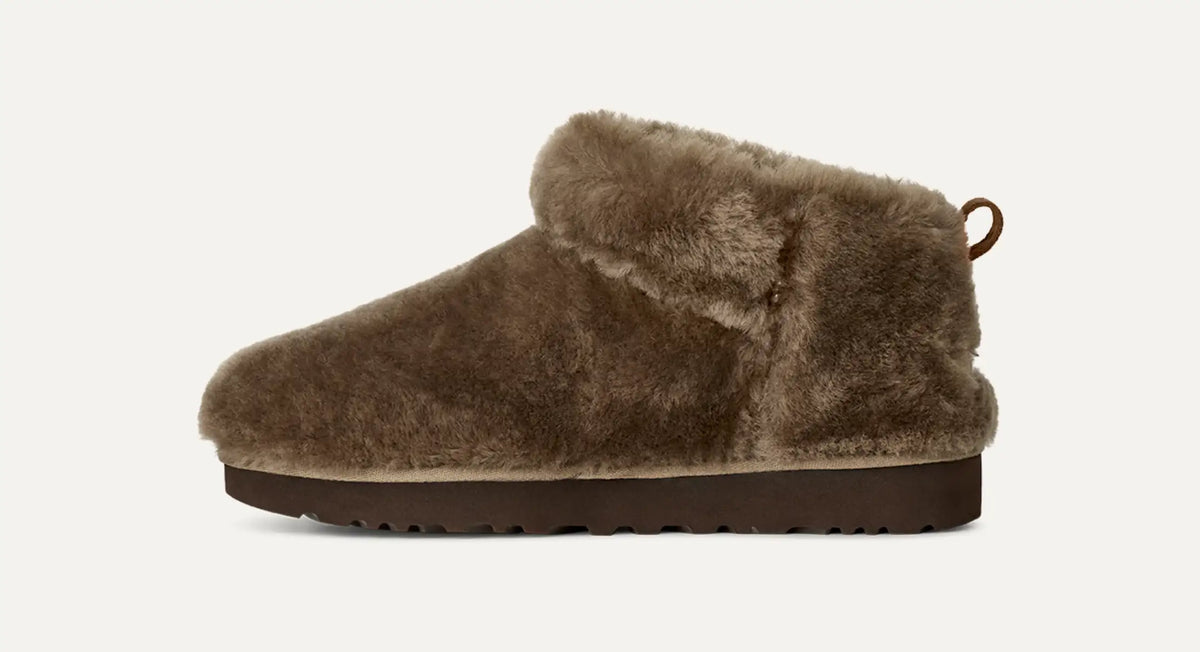 Ugg Classic Ultra Mini Fluffed Light Bronze