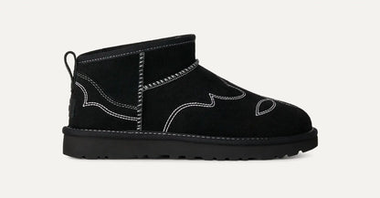 Ugg Classic Ultra Mini Western Black