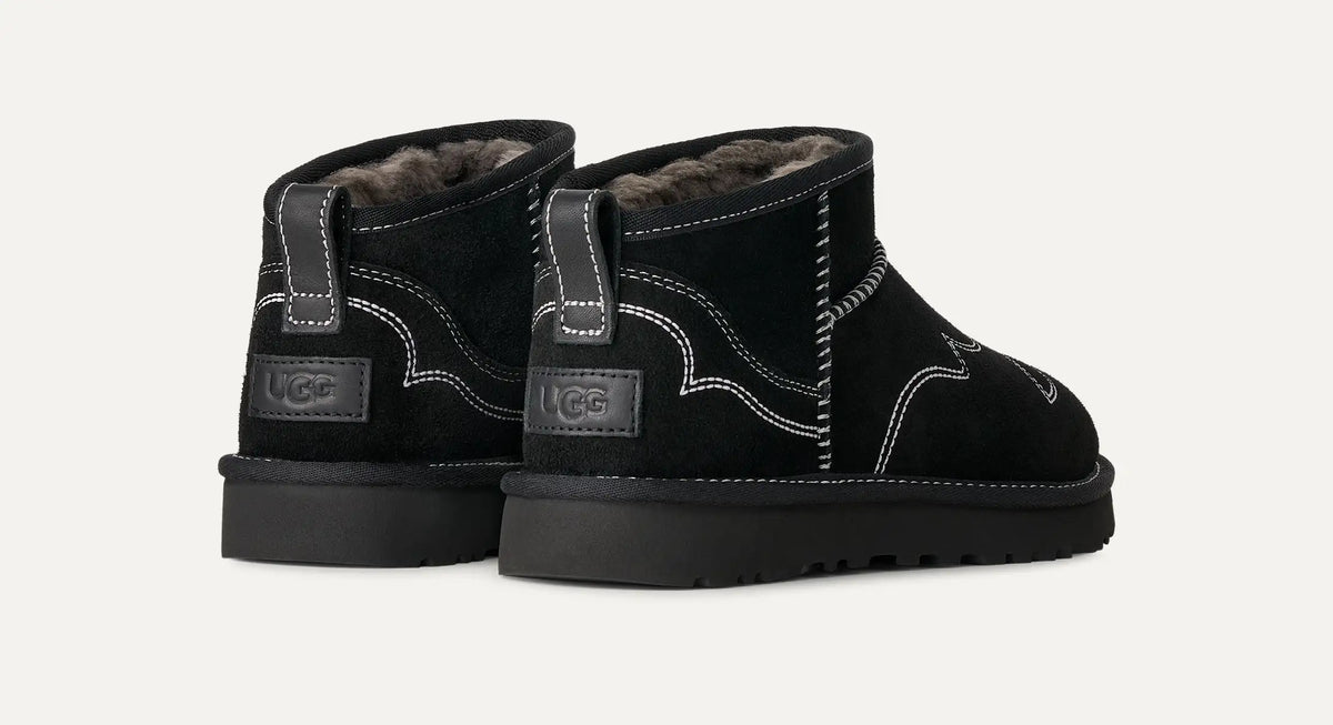 Ugg Classic Ultra Mini Western Black