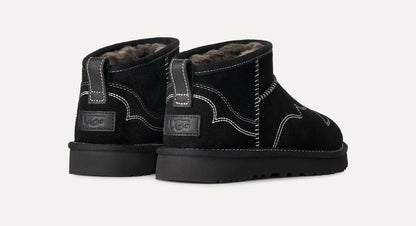 Ugg Classic Ultra Mini Western Black