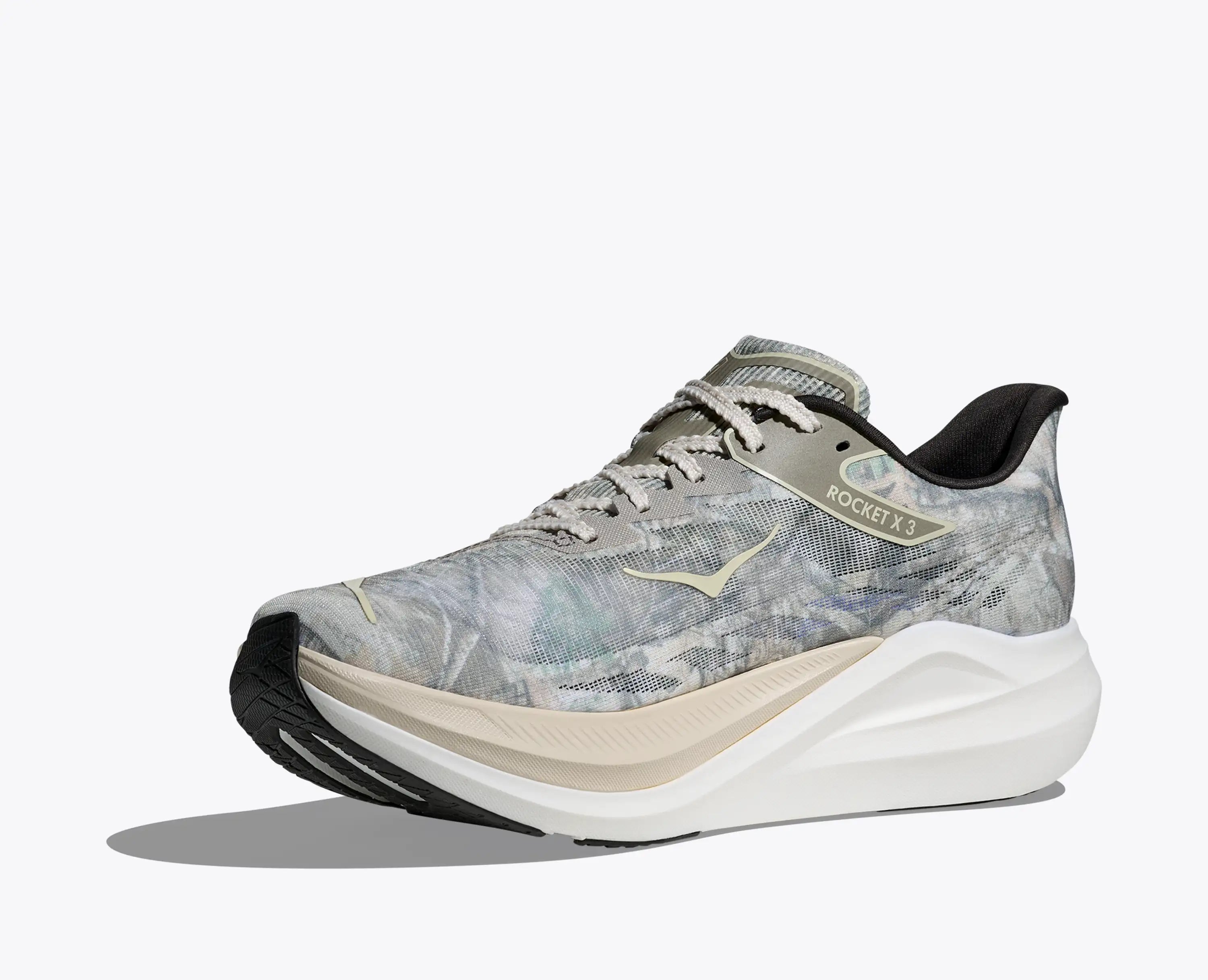 Hoka Rocket X 3 John Elliott Spray Green Antique White
