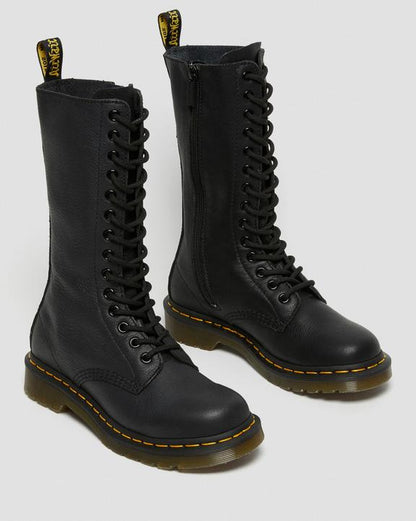 Dr Martens 1B99 Virginia Leather Mid Calf Boots - Black