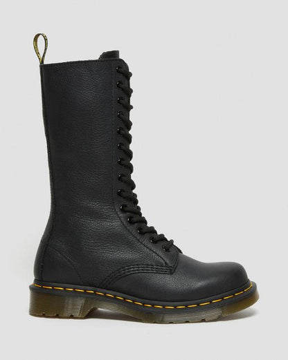 Dr Martens 1B99 Virginia Leather Mid Calf Boots - Black