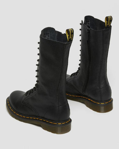 Dr Martens 1B99 Virginia Leather Mid Calf Boots - Black