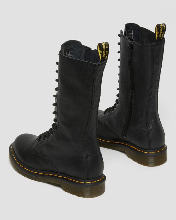 Dr Martens 1B99 Virginia Leather Mid Calf Boots - Black