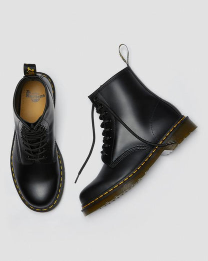 Dr Martens Smooth Leather Lace Up Boots - Black