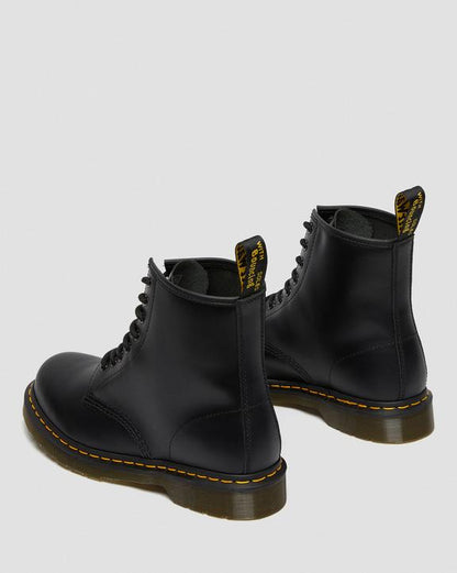 Dr. Martens 1460 Smooth Leather Lace Up Boots Black - Womens
