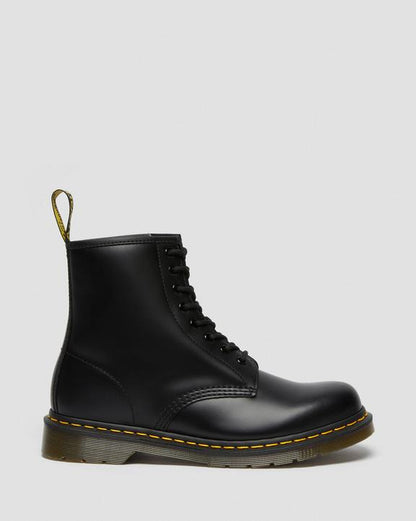 Dr Martens Smooth Leather Lace Up Boots - Black