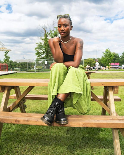 Dr Martens Smooth Leather Lace Up Boots - Black