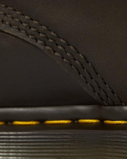 Dr. Martens 1460 Crazy Horse Leather Lace Up Boots Brown - Mens