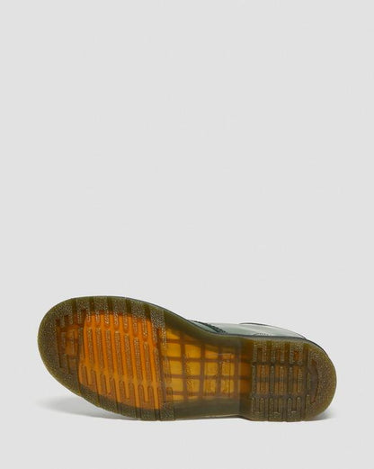 Dr. Martens 1460 Smooth Leather Lace Up Boots Green - Mens