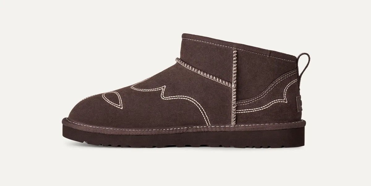 Ugg Classic Ultra Mini Western Burnt Cedar