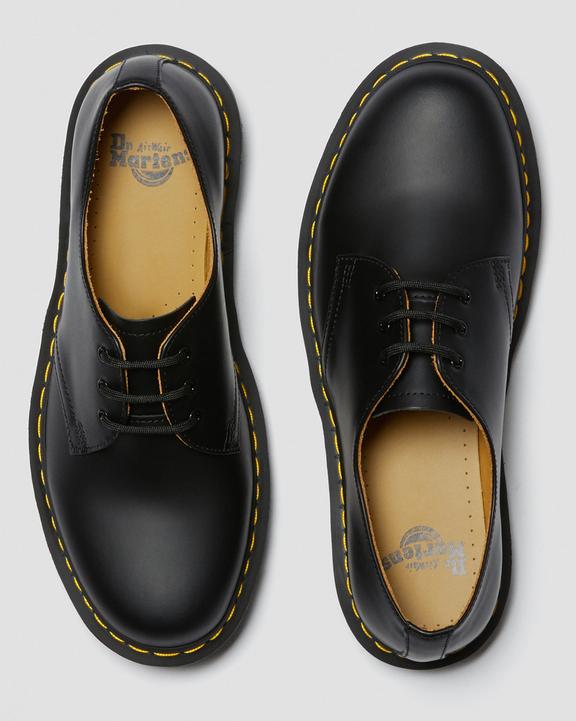 Dr. Martens 1461 Smooth Leather Oxford Shoes Black - Mens