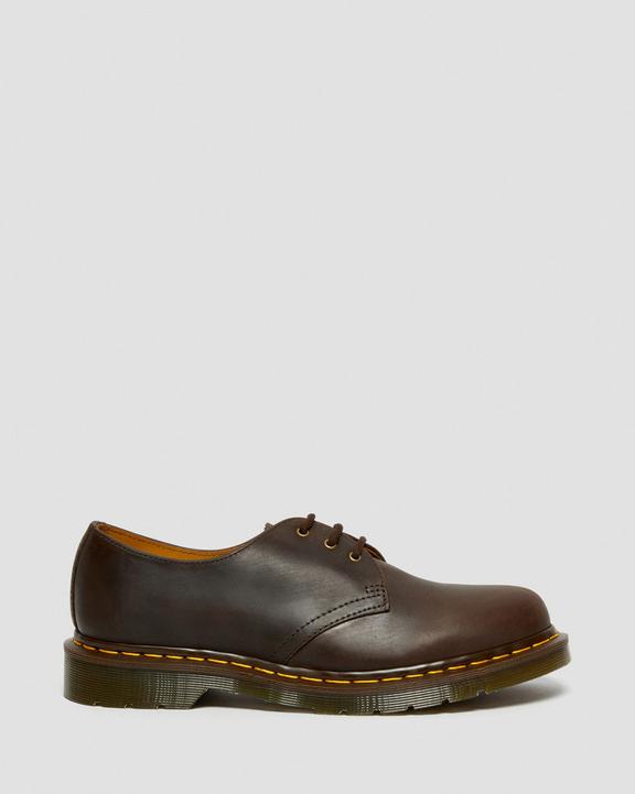 Dr Martens Crazy Horse Leather Oxford Shoes - Brown