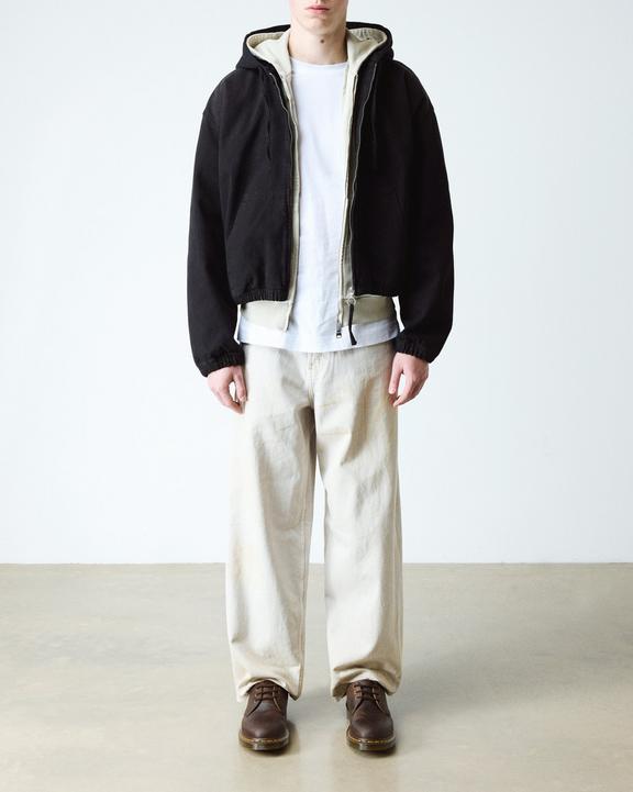 Dr Martens Crazy Horse Leather Oxford Shoes - Brown