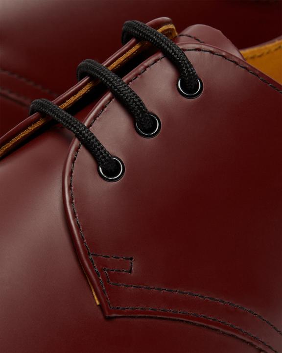 Dr. Martens 1461 Smooth Leather Oxford Shoes Cherry Red - Mens