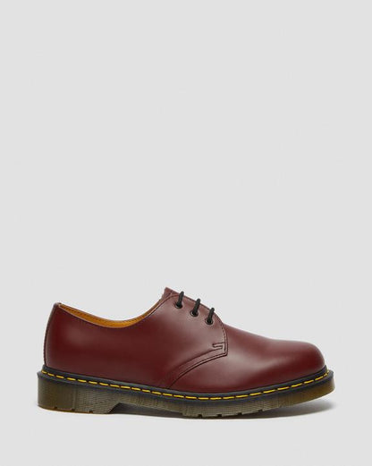 Dr. Martens 1461 Smooth Leather Oxford Shoes Cherry Red - Mens