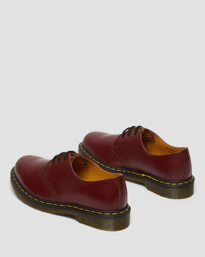 Dr. Martens 1461 Smooth Leather Oxford Shoes Cherry Red - Mens