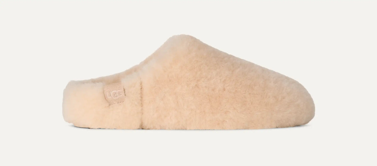 Ugg Elea Fluffed Slip-On Natural