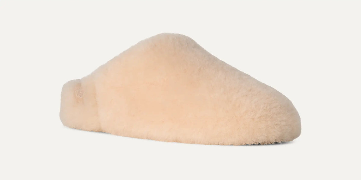 Ugg Elea Fluffed Slip-On Natural