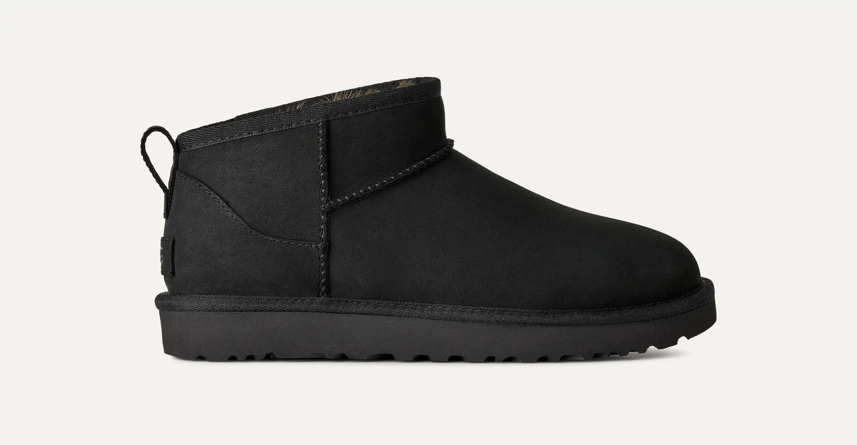 Ugg Classic Ultra Mini Nubuck Black