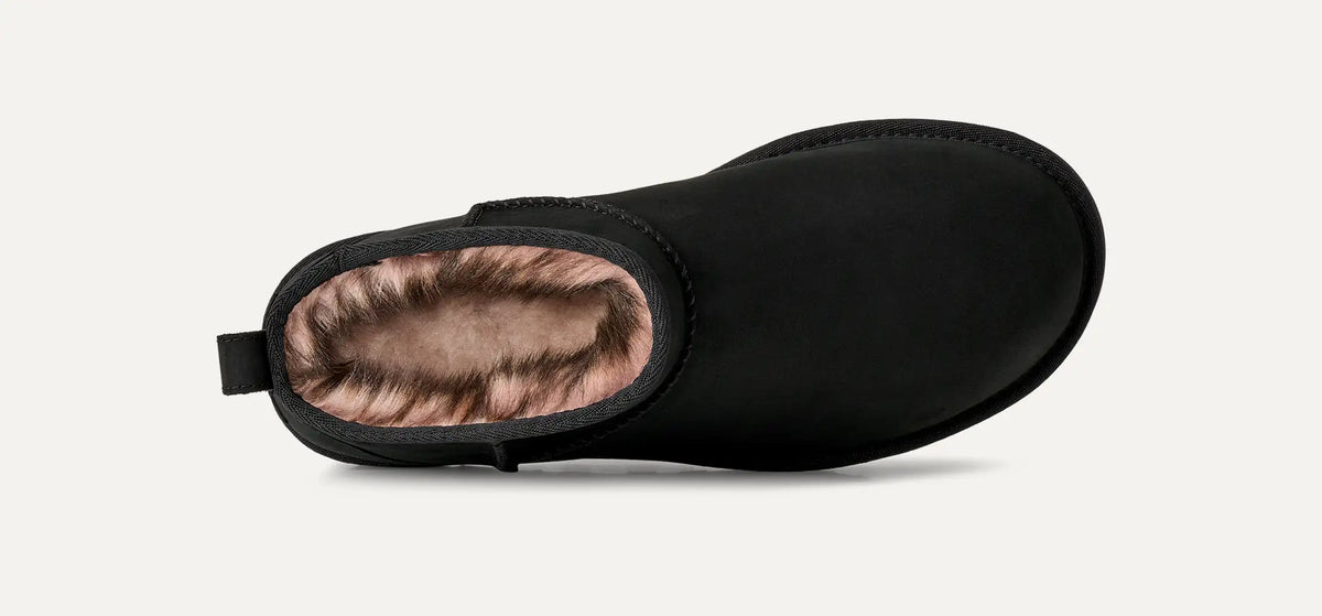Ugg Classic Ultra Mini Nubuck Black