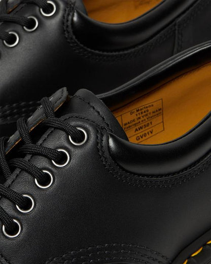 Dr. Martens 8053 Nappa Leather Casual Shoes Black - Mens