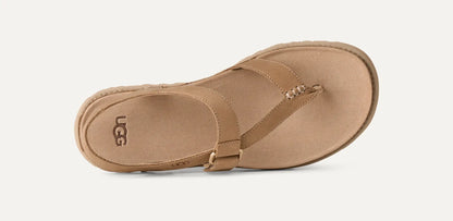 Ugg Goldengaze Toe Post Mustard Seed