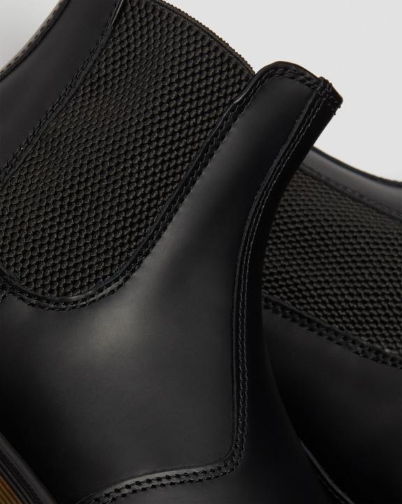 Dr. Martens 2976 Smooth Leather Chelsea Boots Black - Womens