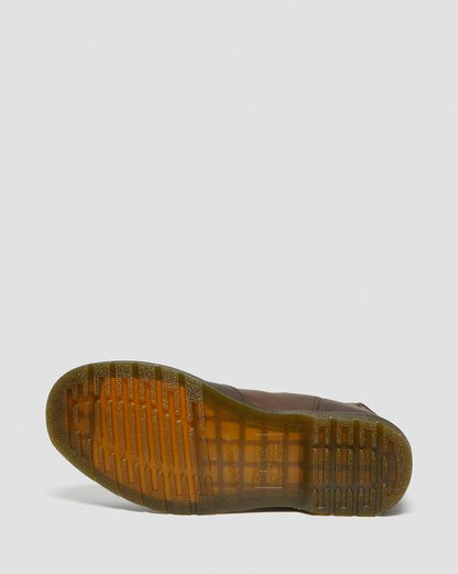Dr. Martens 2976 Crazy Horse Leather Chelsea Boots Brown - Womens