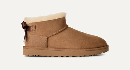 Ugg Ultra Mini Bailey Bow Chestnut