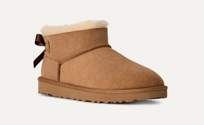 Ugg Ultra Mini Bailey Bow Chestnut