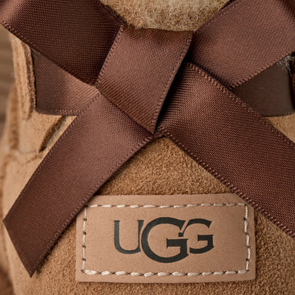 Ugg Ultra Mini Bailey Bow Chestnut