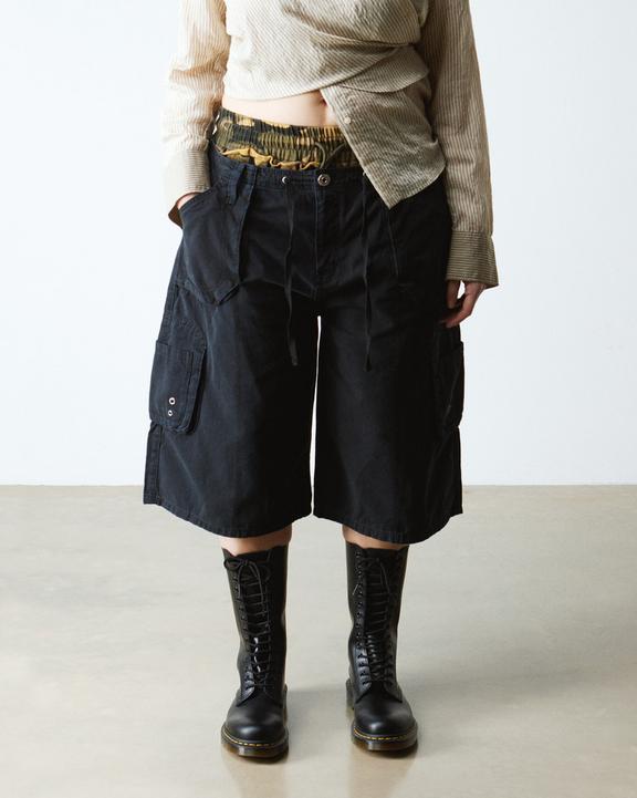 Dr Martens Smooth Leather Tall Boots - Black