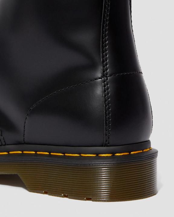 Smooth Leather Tall Boots - Black - Womens