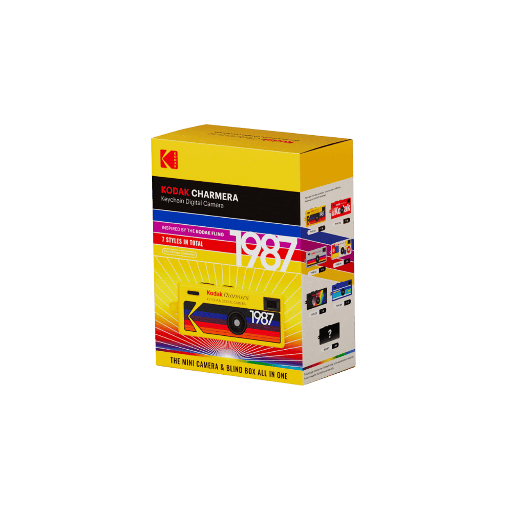 Kodak Charmera Keychain Digital Camera Blind Box Collection Pack of 6