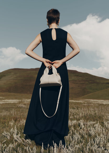 Polene Numero Neuf Mini Textured Chalk