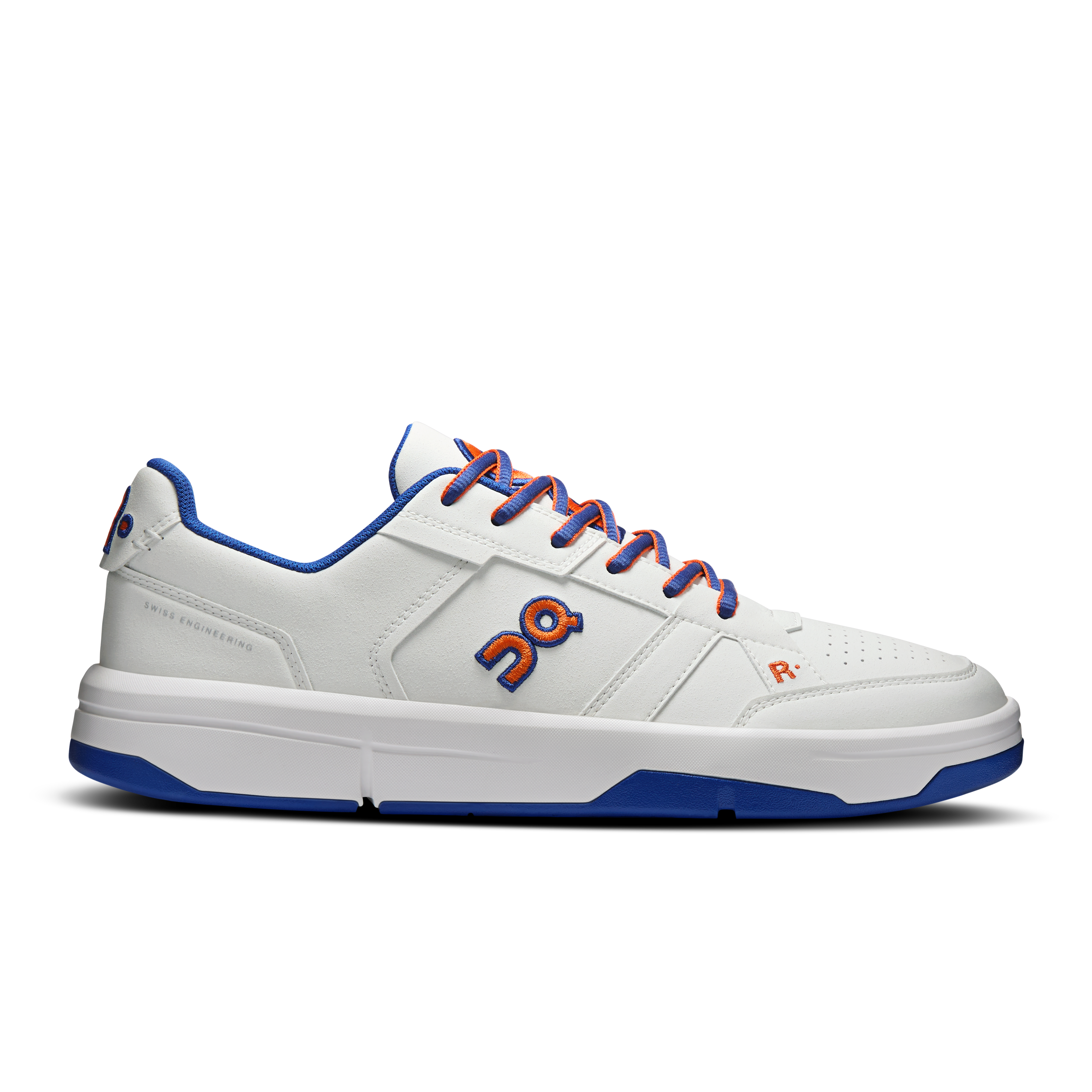 On The Roger Ch Varsity White Indigo