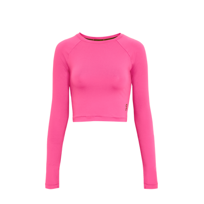 On Movement Long-T Crop Pink (Women'S)